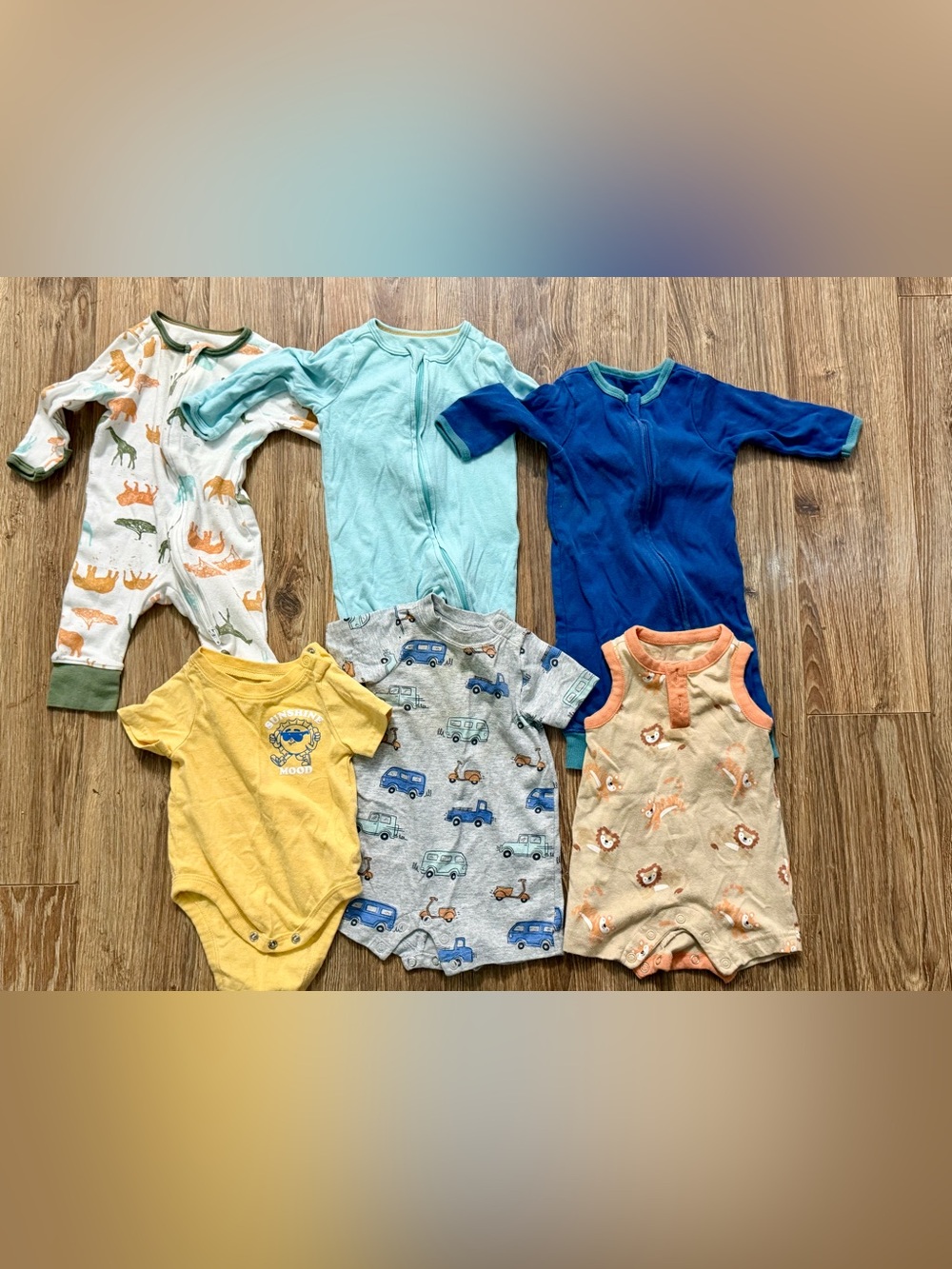 Mixed Baby Sleepers & Onesies - 0-3 Months